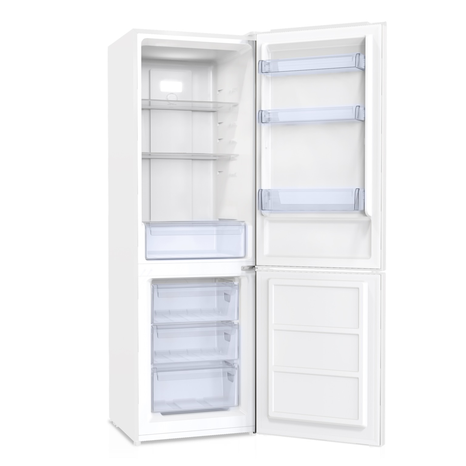 8192446 Холодильник с морозильником   KRAFT TNC-NF301W белый STDN-0097467 - Вид №1