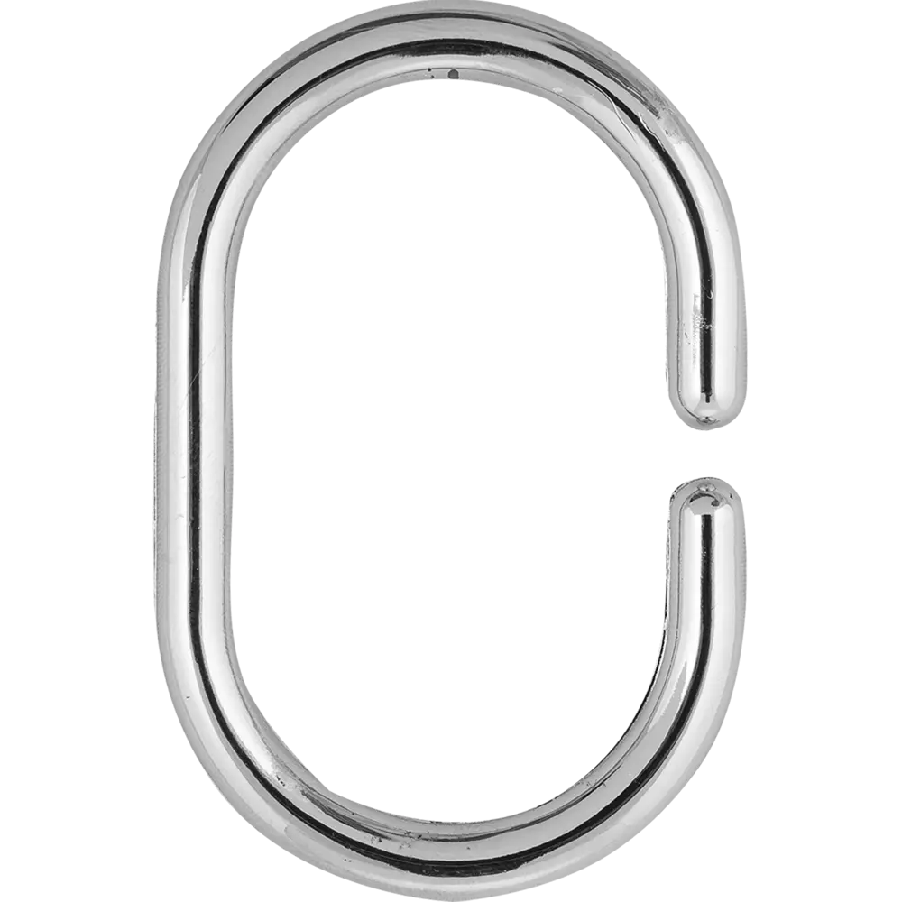 Кольца для шторок Sensea пластиковые цвет хром 12 шт STLM-2080328