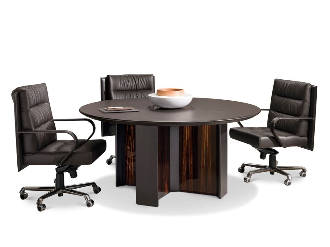 Круглый деревянный стол для встреч i 4 Mariani Метеор ARCH-00062645 - Вид №1