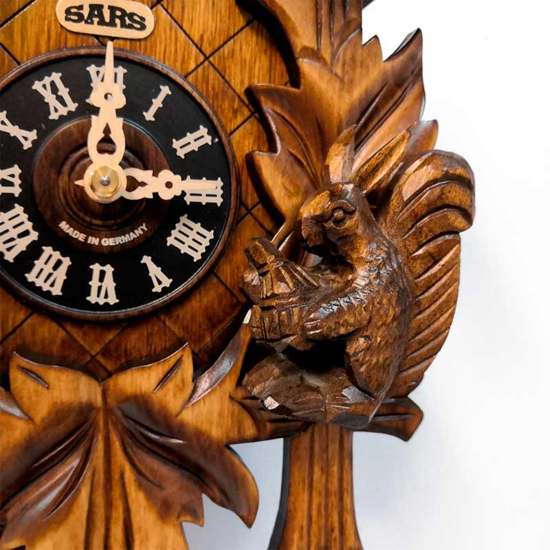 Часы настенные с кукушкой коричневые 0533 Sars SARS ДИЗАЙНЕРСКИЕ 00-3967485 Коричневый  - Вид №3