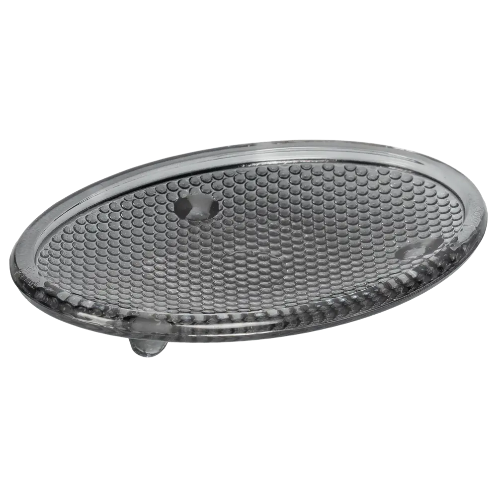 SWENSA Gir — стеклянная мыльница серого цвета для стильной ванной 89380219 STLM-1335664