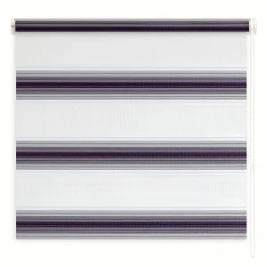 Штора рулонная день-ночь Palermo 200x250 см сиреневая