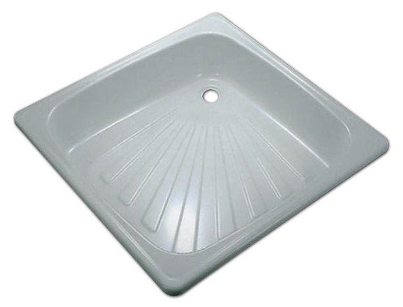 Душевой поддон стальной  River 80x80x13см River Santex 7214 - Вид №1