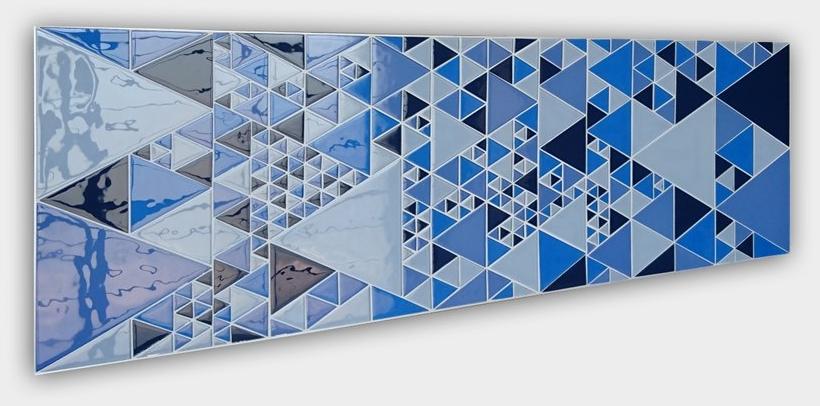 VETROVIVO Декоративная стеклянная панель Trix 7001/5001 - Вид №4