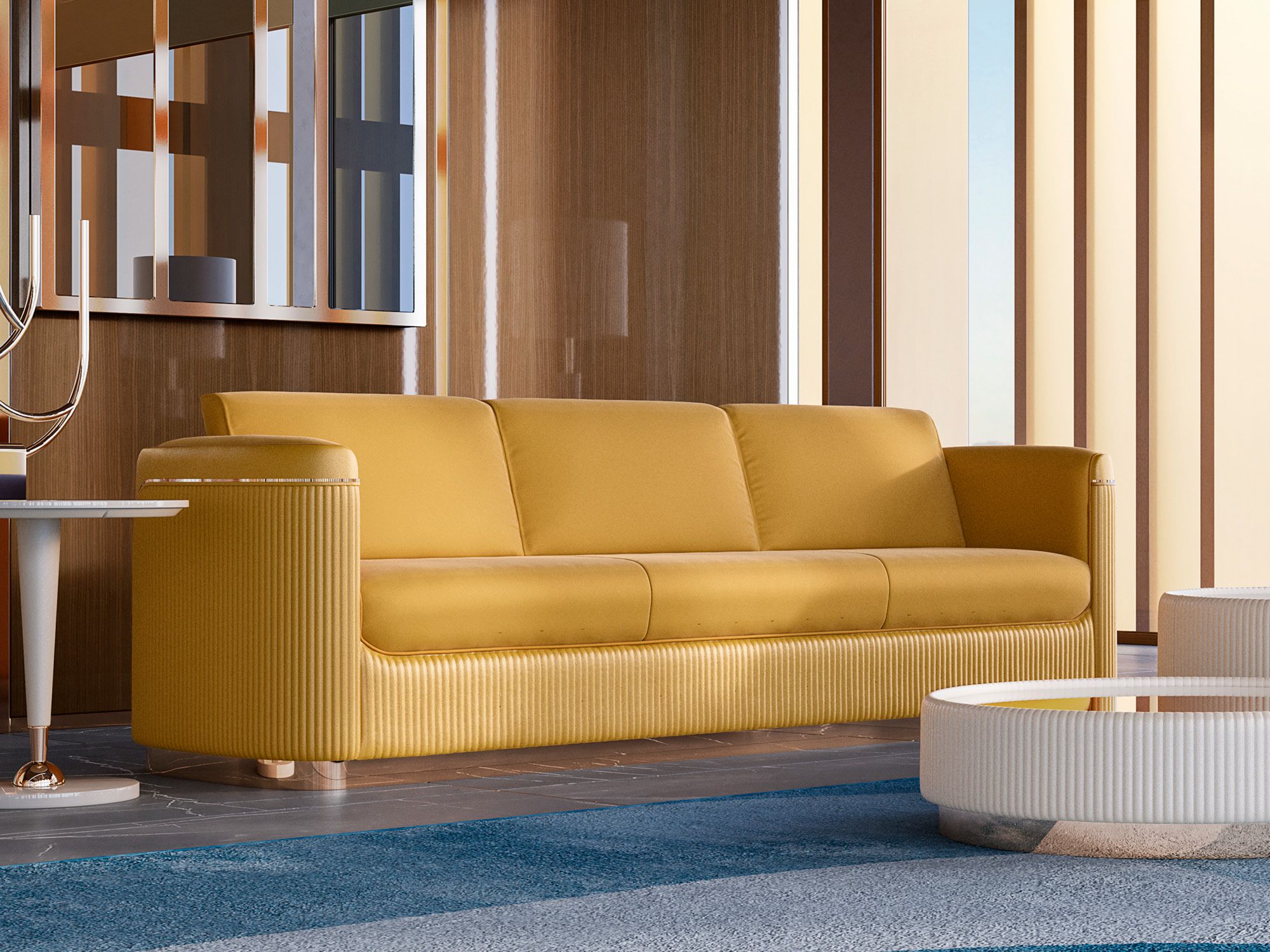 3-местный диван VOLPI Луиджи Вольпи ARCH-00107999 - Вид №1