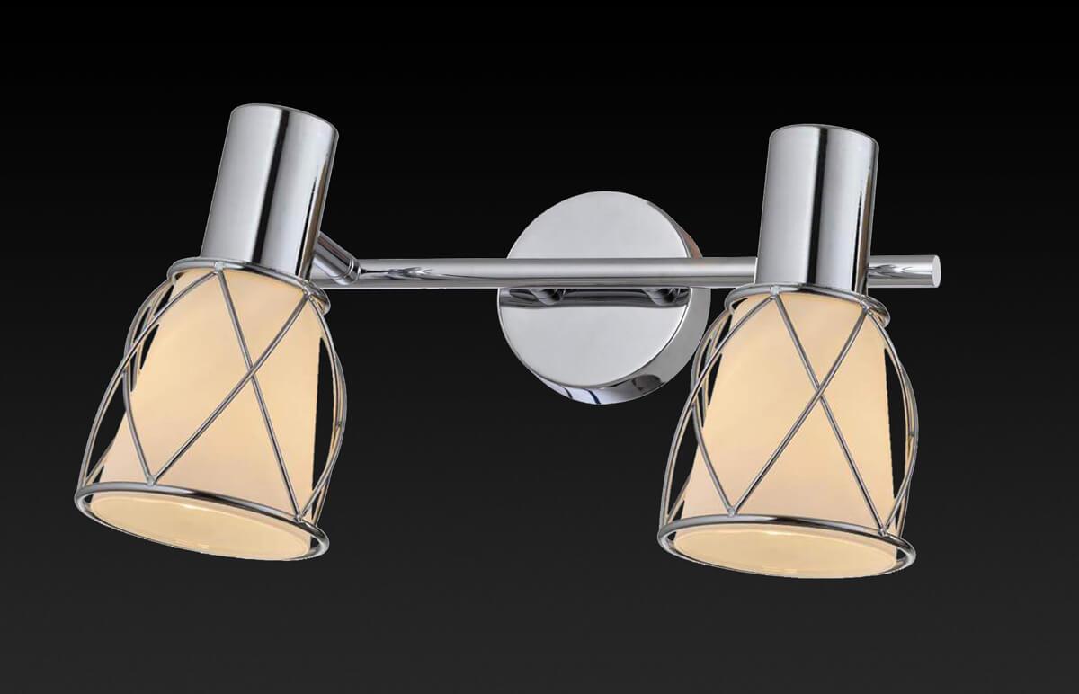 Спот настенный на 2 лампы белый Stella TL3780Y-02CB TOPLIGHT STELLA 00-3926407 Белый;хром - Вид №1