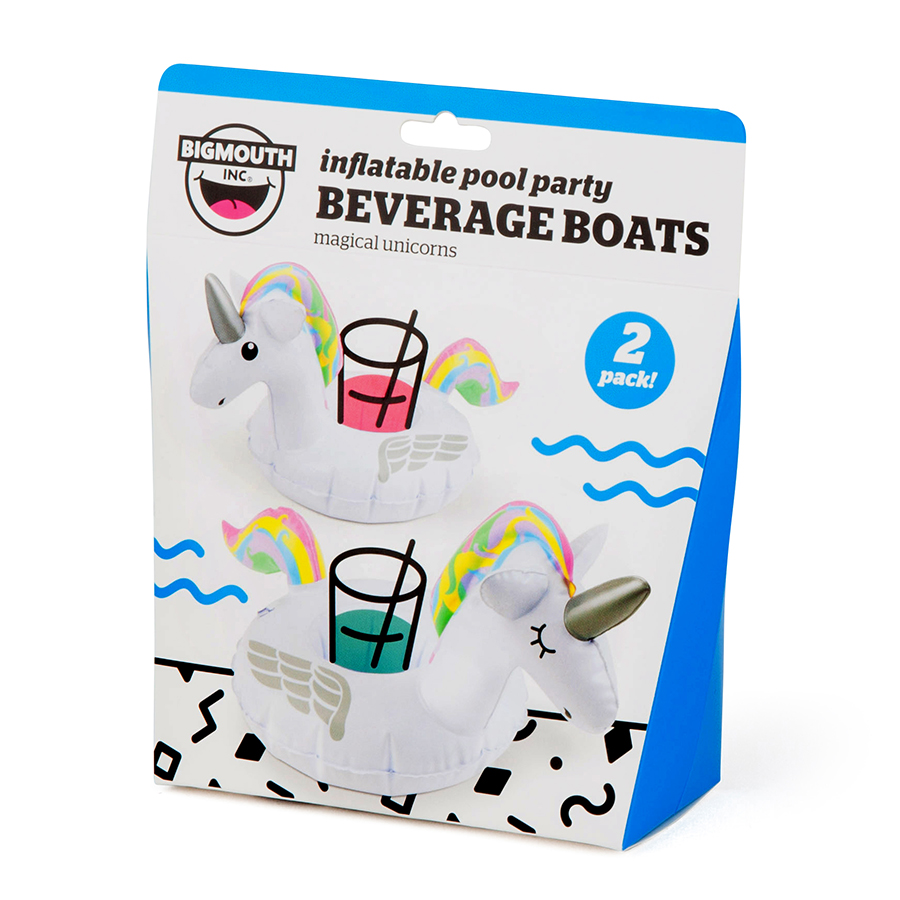 BMDFUN Набор подстаканников для бассейна , unicorn, 2 шт BigMouth  - Вид №5