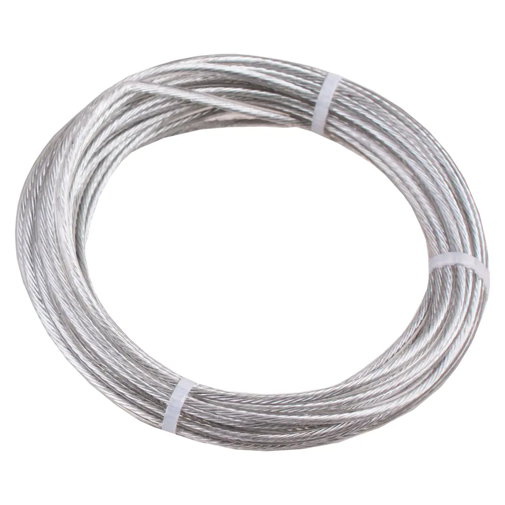 Трос стальной 1/2 мм 5 м цвет цинк Santreyd STLM-2195128 - Вид №1