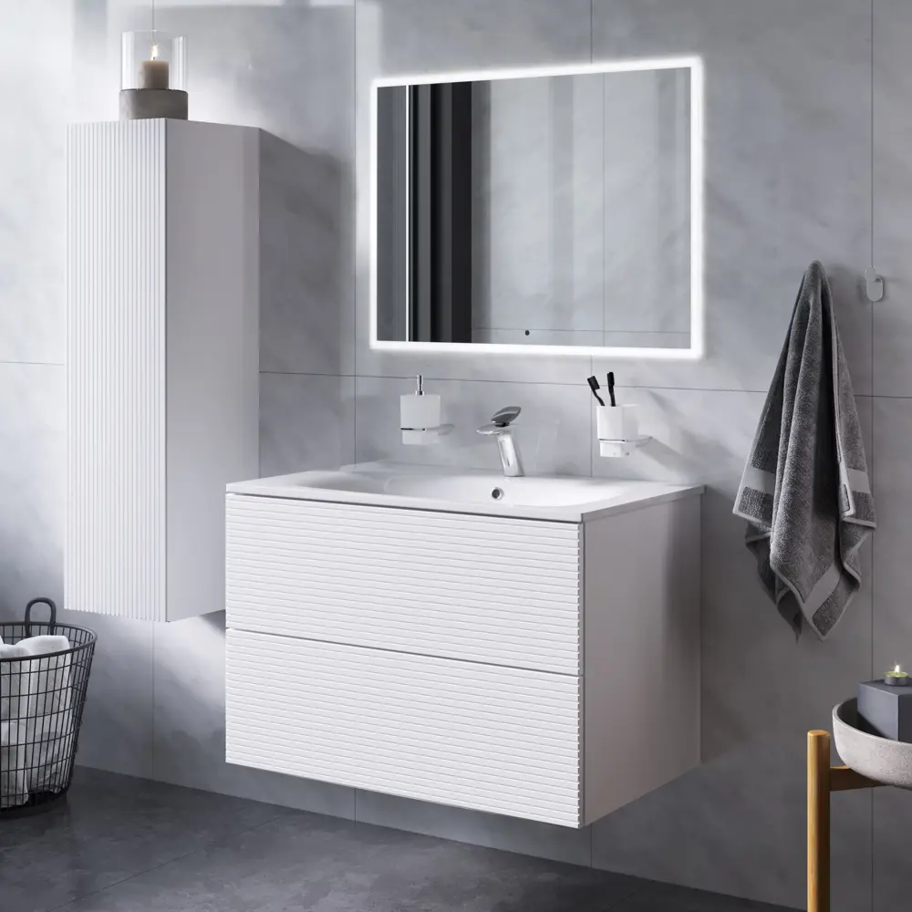 Пенал для ванной AM.PM Struktura - элегантное хранение в санузле 86811738 STLM-0071824 - Вид №8