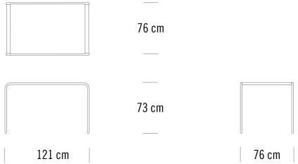 Thonet Прямоугольный стол S 285 sun-id-1511381 - Вид №1