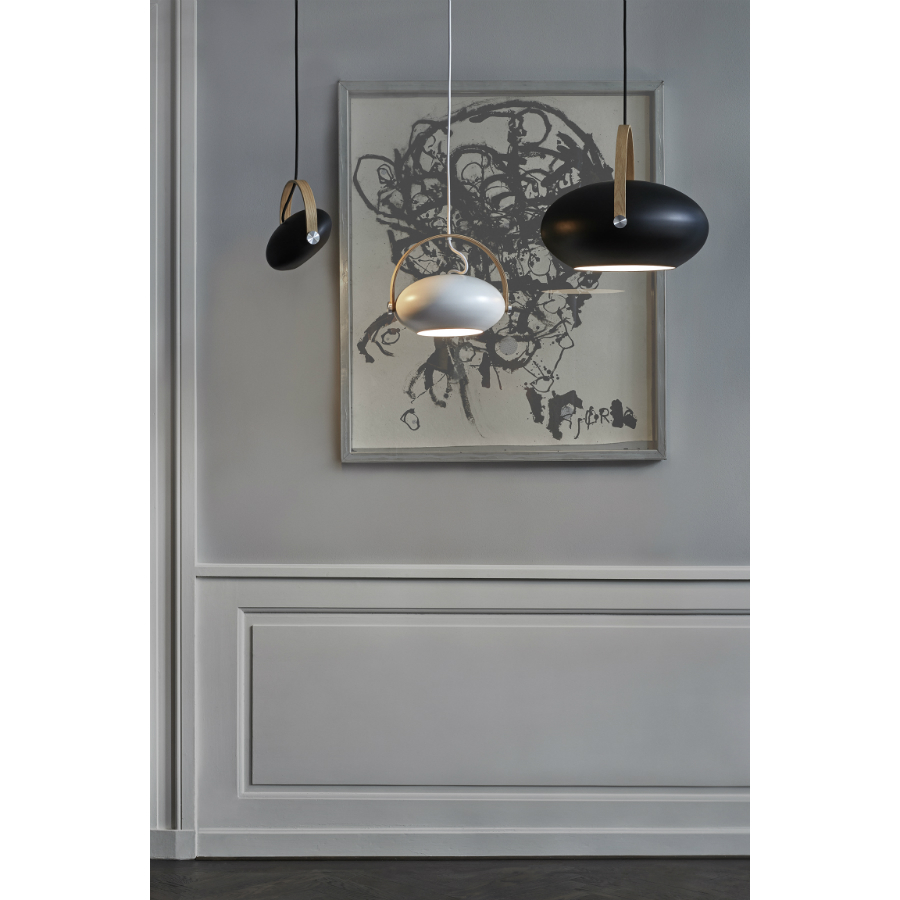 Светильник подвесной D.C, Ø26, белый/дуб Halo Design 734337 - Вид №2