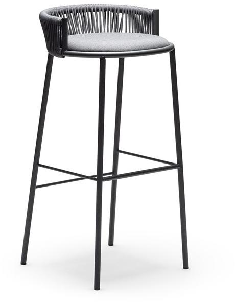 CHAIRS & MORE Высокий садовый табурет из морской веревки Millie sun-id-1384207 - Вид №1