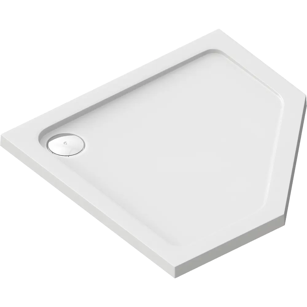 Душевой поддон пентагональный Slim акрил 90x90 см 82677806 STLM-2066277 Santreyd