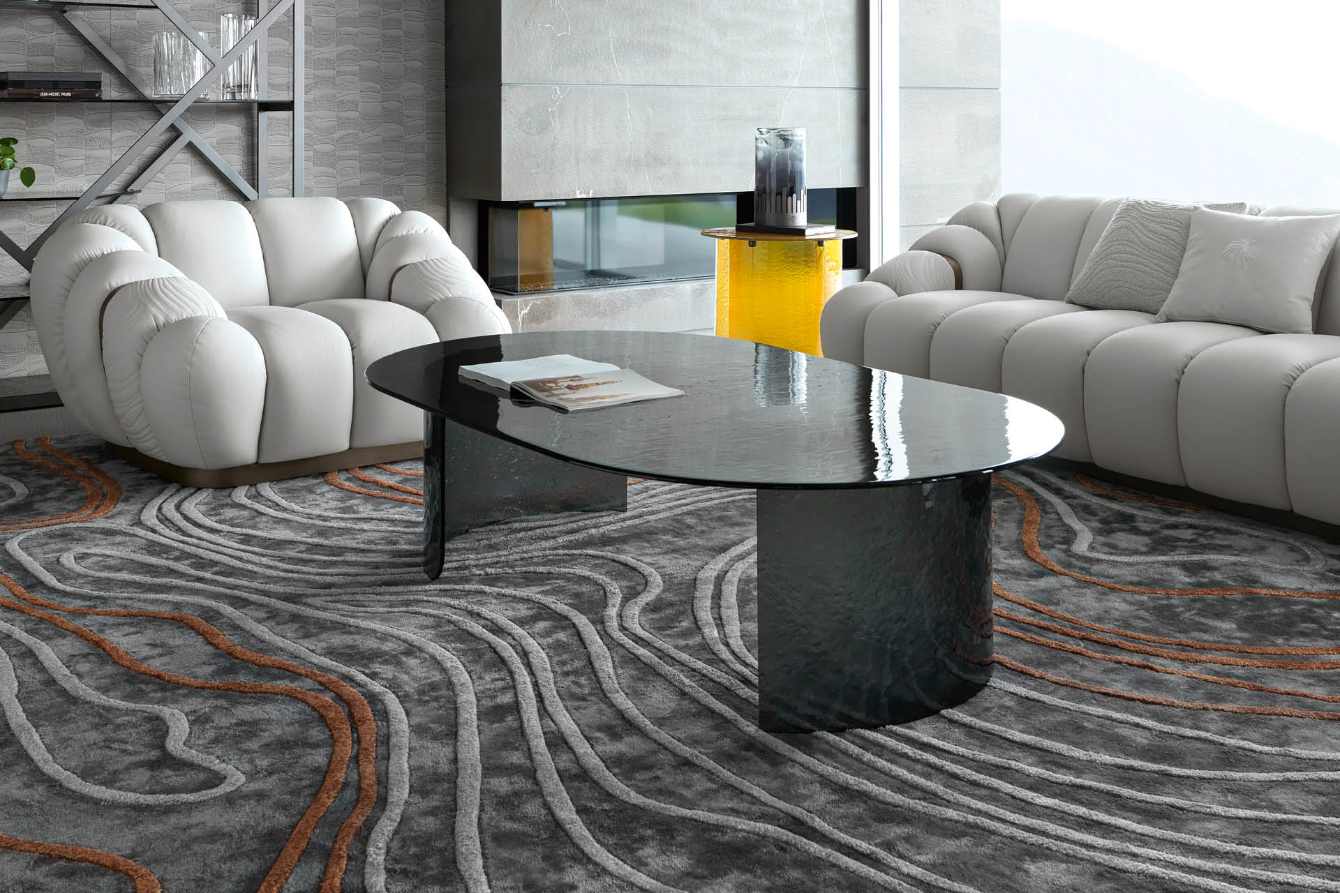 860/40/B   Trésor Овальный коктейльный столик - giorgio collection - Вид №3