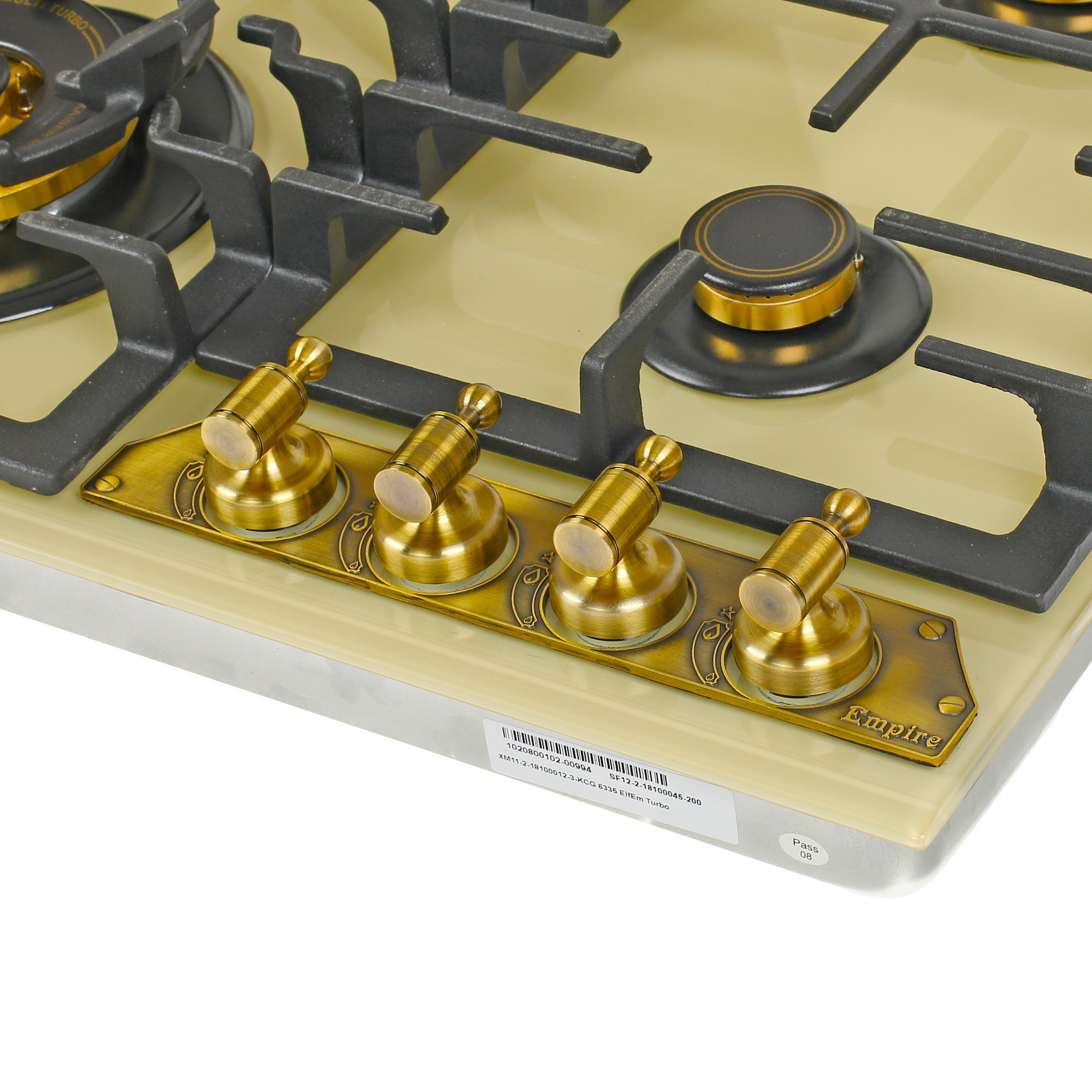 1110857 Газовая варочная поверхность Kaiser KCG 6335 ElfEm Turbo STDN-0077507 - Вид №2