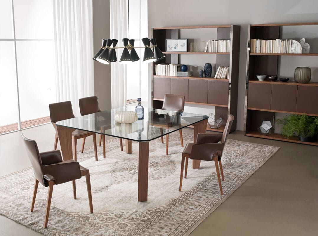 Деревянный самонесущий двухсторонний книжный шкаф i 4 Mariani ARCH-00092414 - Вид №6