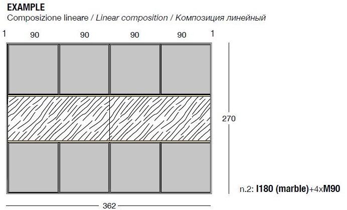 Longhi Кожаные буазери со встроенной подсветкой Aluminiun chic – doors Serie 342 - Вид №15