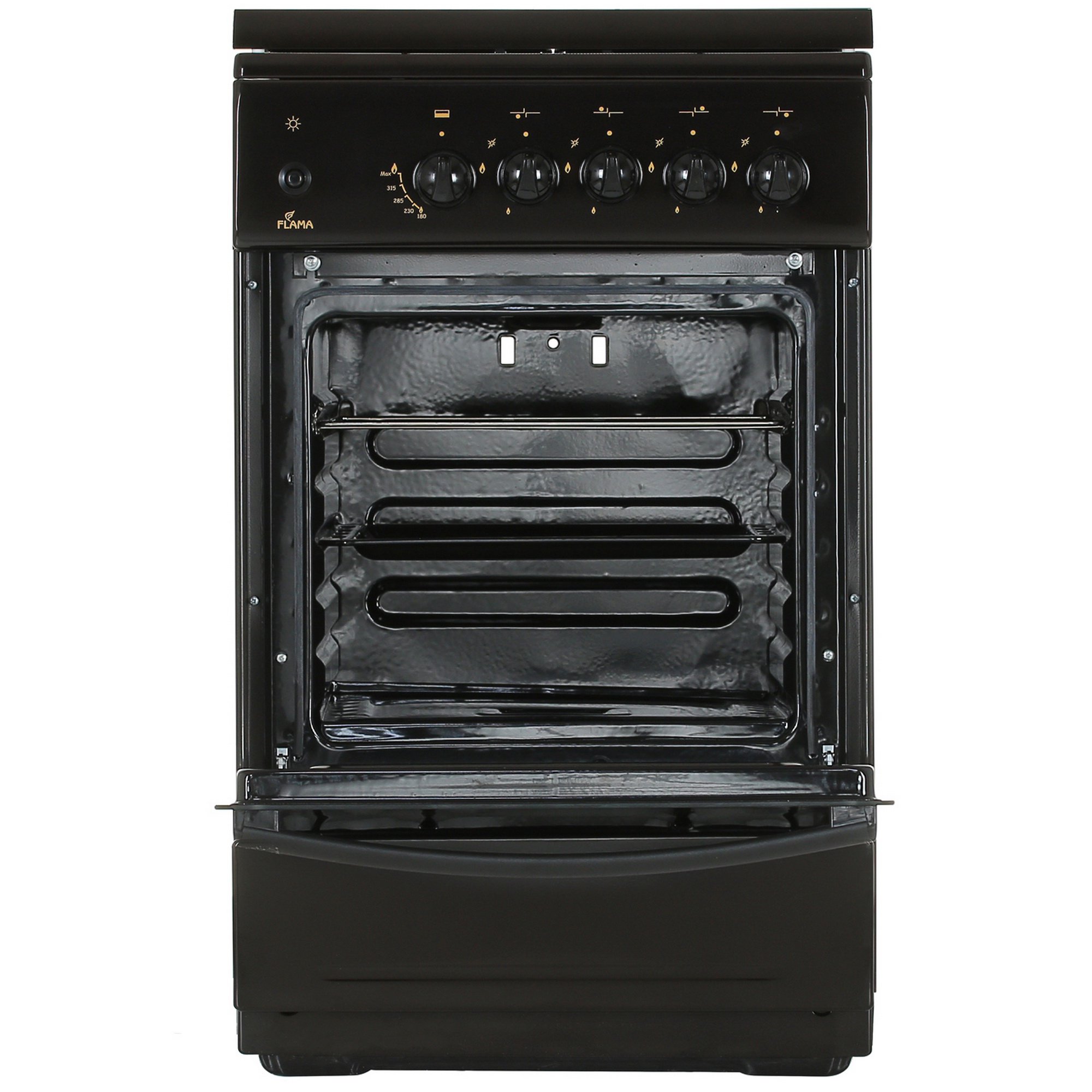 8141507 Газовая плита Flama FG 2411 B коричневый Flama group STDN-0143389 - Вид №6