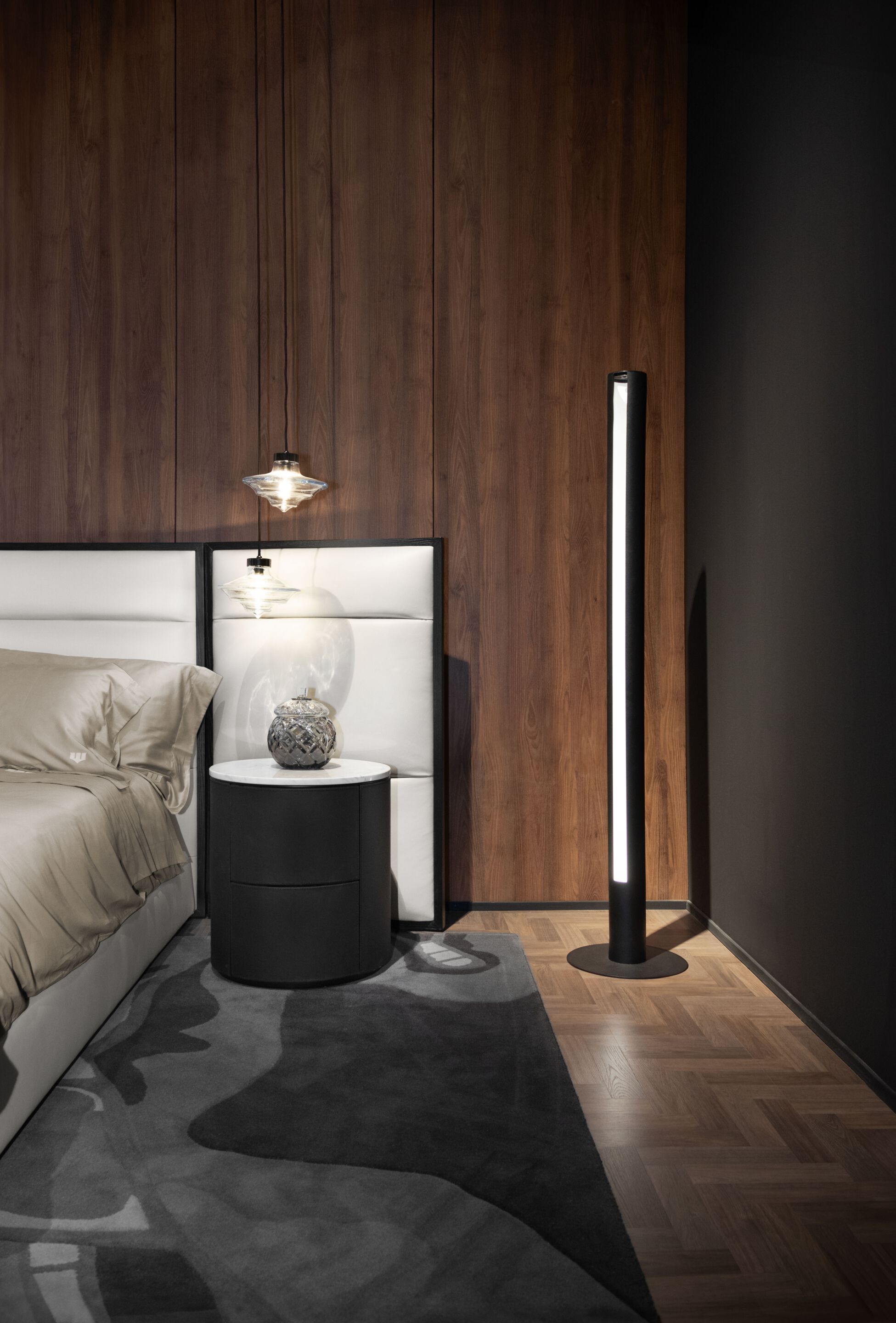 Круглая тумбочка с ящиками Wayne Enterprises Home Collection WE-076 ARCH-00054374 - Вид №2