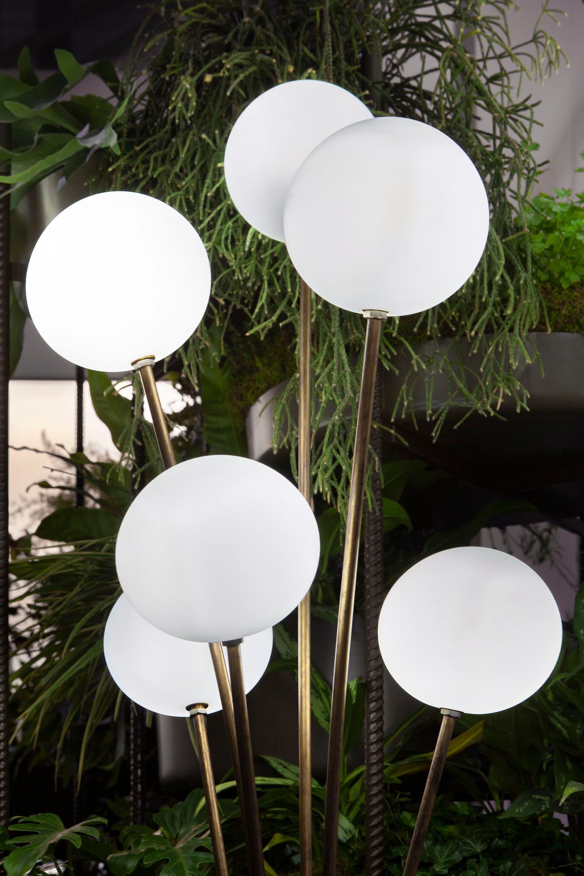 Латунь и поликарбонат светодиодные напольные лампы Exteta 10th ARCH-00020873 - Вид №1