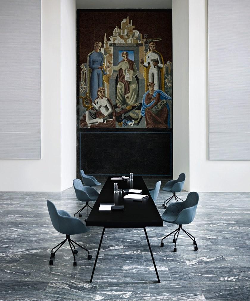 Tacchini Офисный стул с подлокотниками на колесиках Doodle sun-id-1486712 - Вид №1