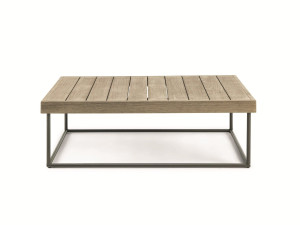 Квадратный журнальный столик из тикового дерева