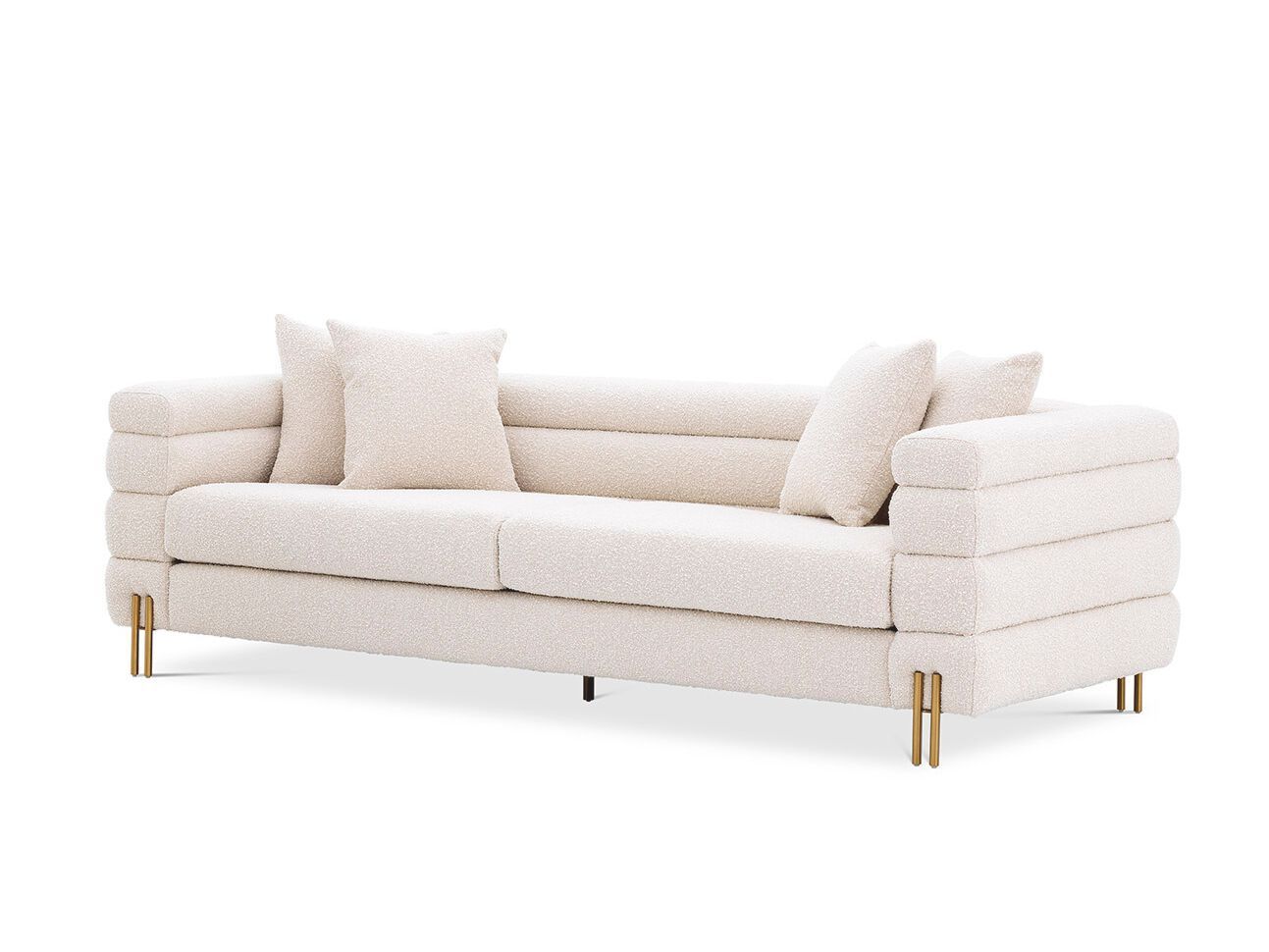 3-местный тканевый линейный диван Eichholtz Йорк ARCH-00133606