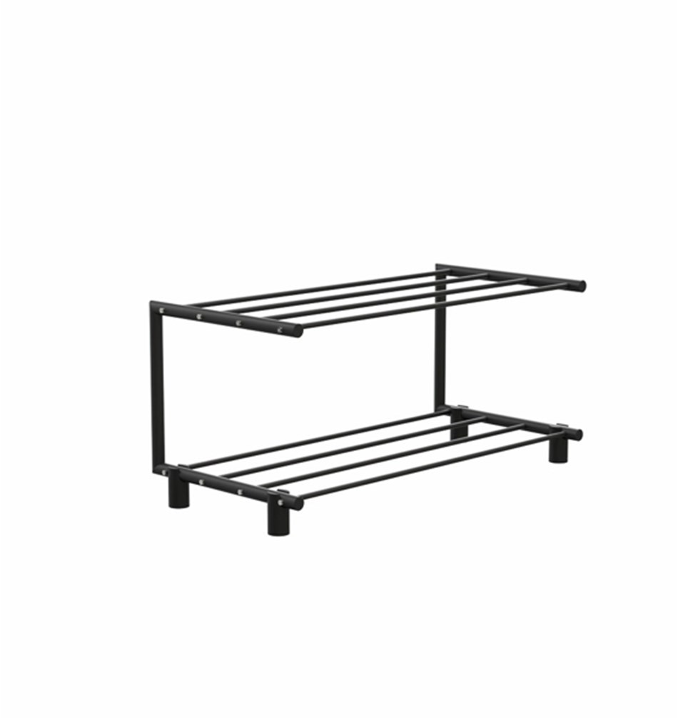 FROST Полка для обуви 1, 60cm » черная Нержавеющая сталь Черный N1929-BB  - Вид №1