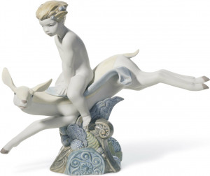 10669189 LLADRO Фигурка Lladro "Естественная свобода" 37х30см Фарфор
