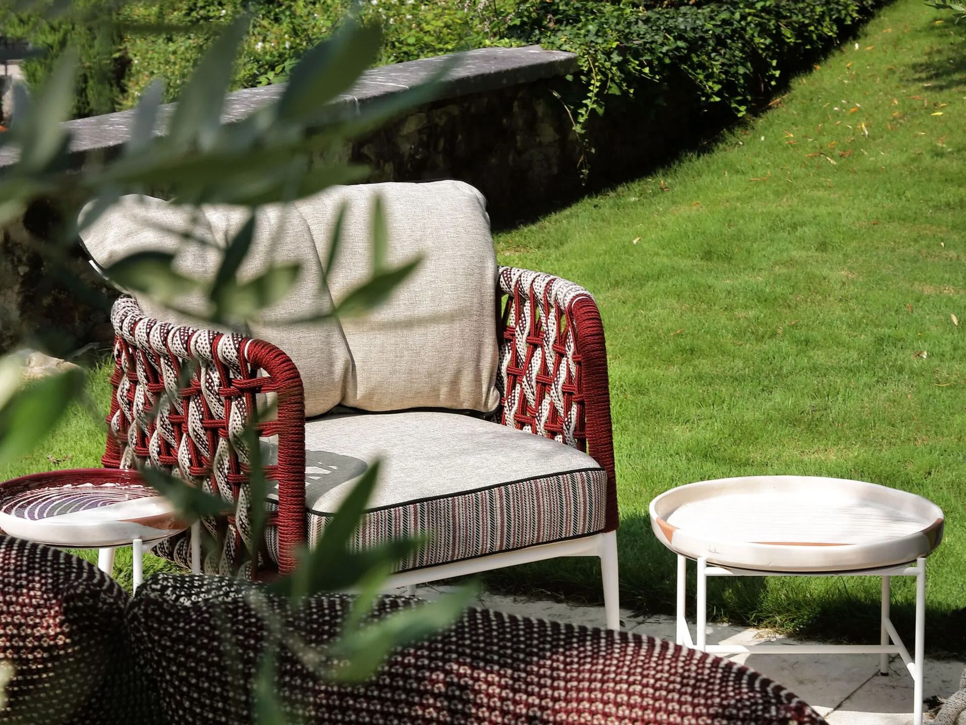 Плетеное уличное кресло с веревками Nodo Italia Antonio Marras + Nodo Italia ARCH-00120059 - Вид №13