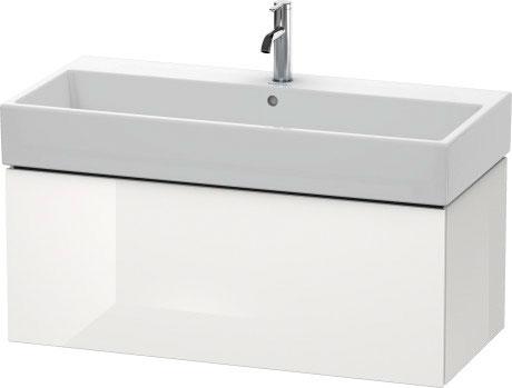 LC617802121 L-Cube Тумбочка подвесная Орех темный декор Duravit - Вид №2