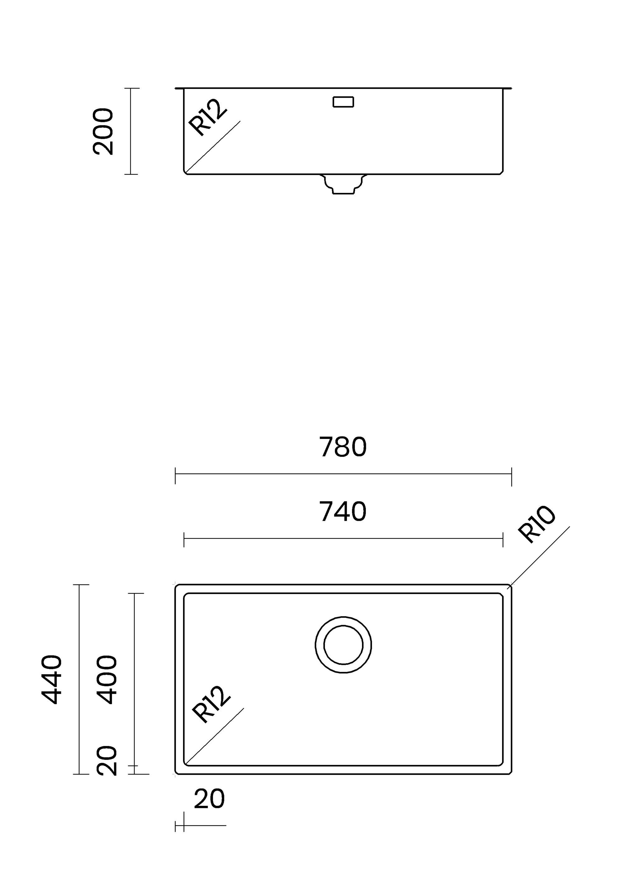 Раковина из нержавеющей стали TASCA Pura ARCH-00058990 - Вид №4