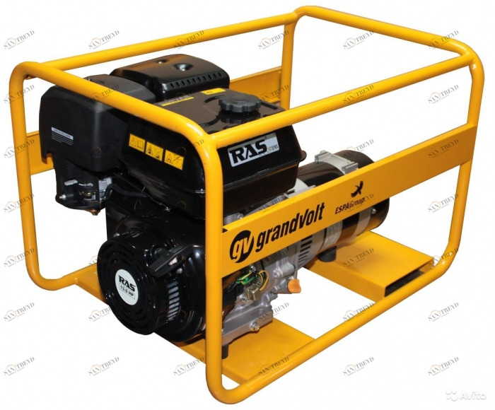 Бензиновый генератор Grandvolt GVI 6600 M ES 25LA sun-id-1030757