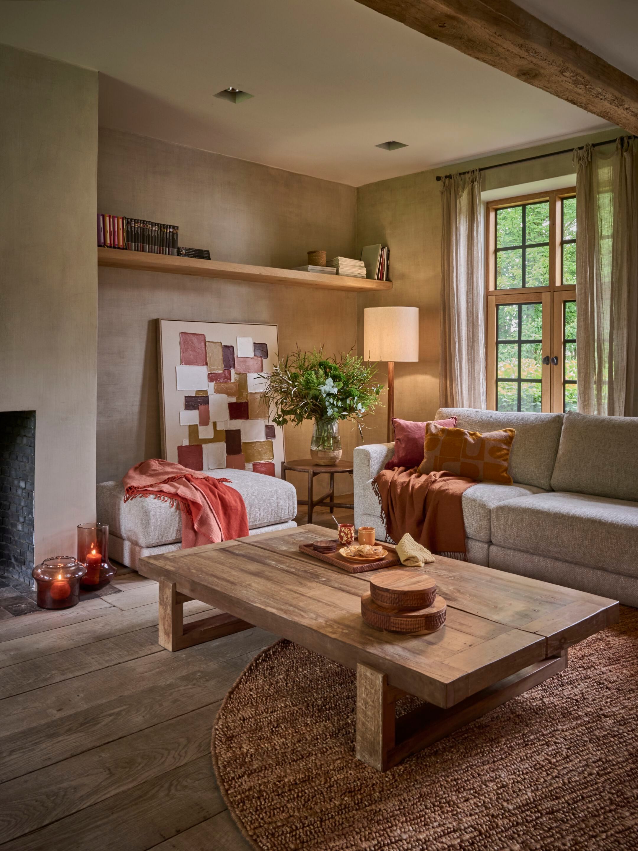 Круглая тарелка из акации POMAX Hommage ARCH-00038654 - Вид №5