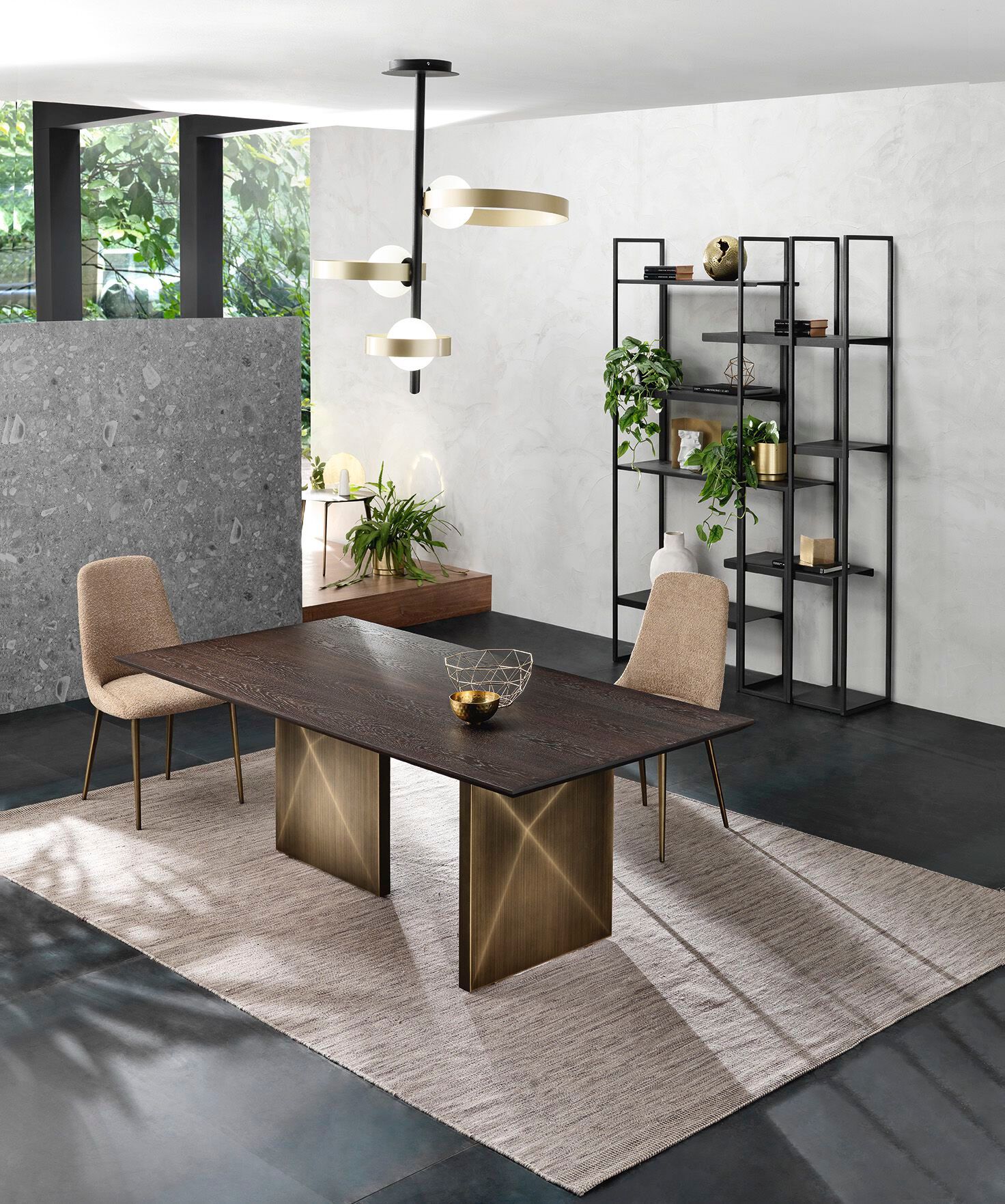 Фиксированный стол с деревянной столешницей RIFLESSI Cubric ARCH-00139699 - Вид №1