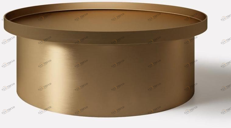 MORADA Круглый журнальный столик из металла Caliz Caliz ct