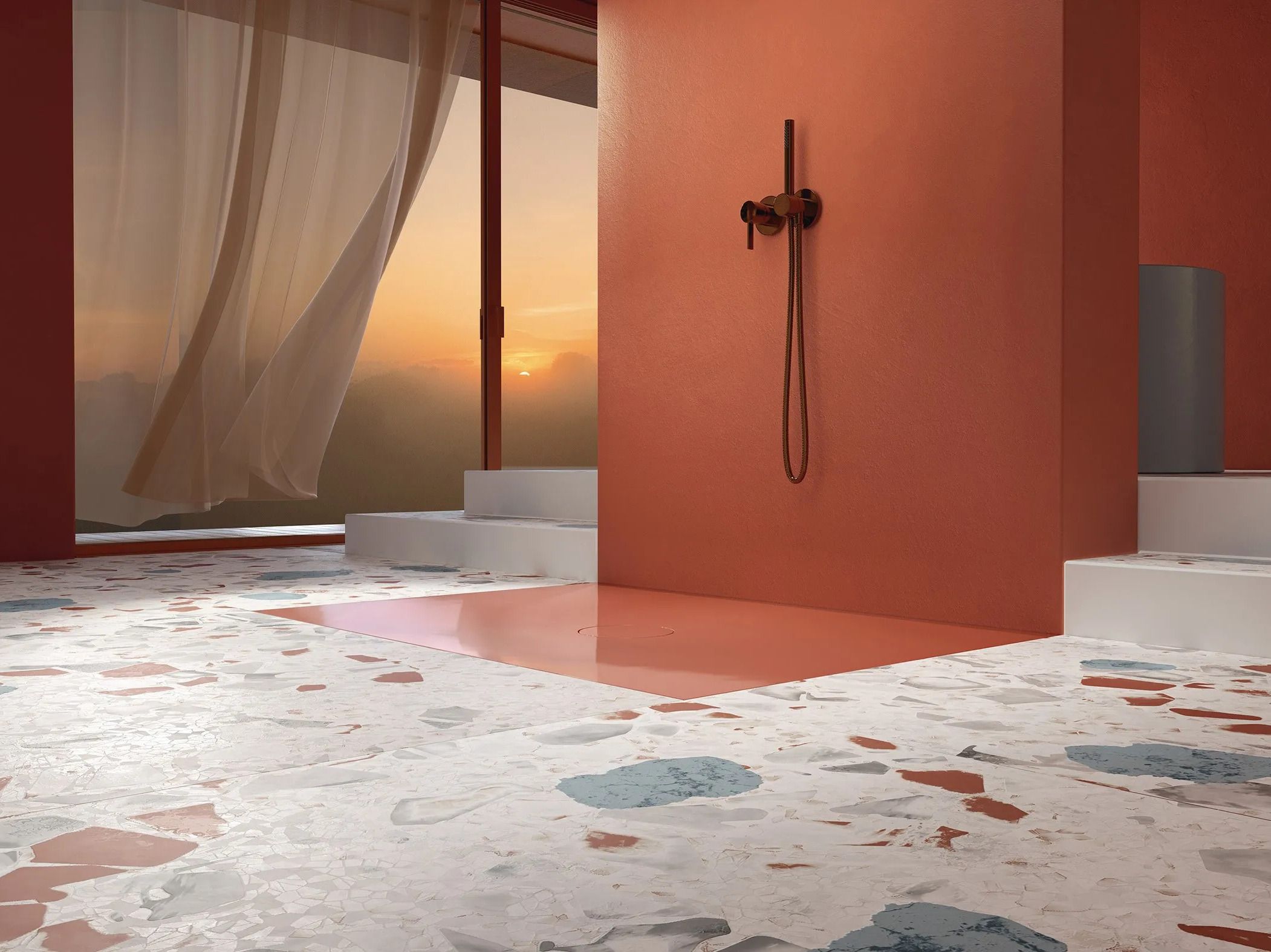 Flush fitting steel shower tray Bette BETTEAIR ARCH-00132079 - Вид №1