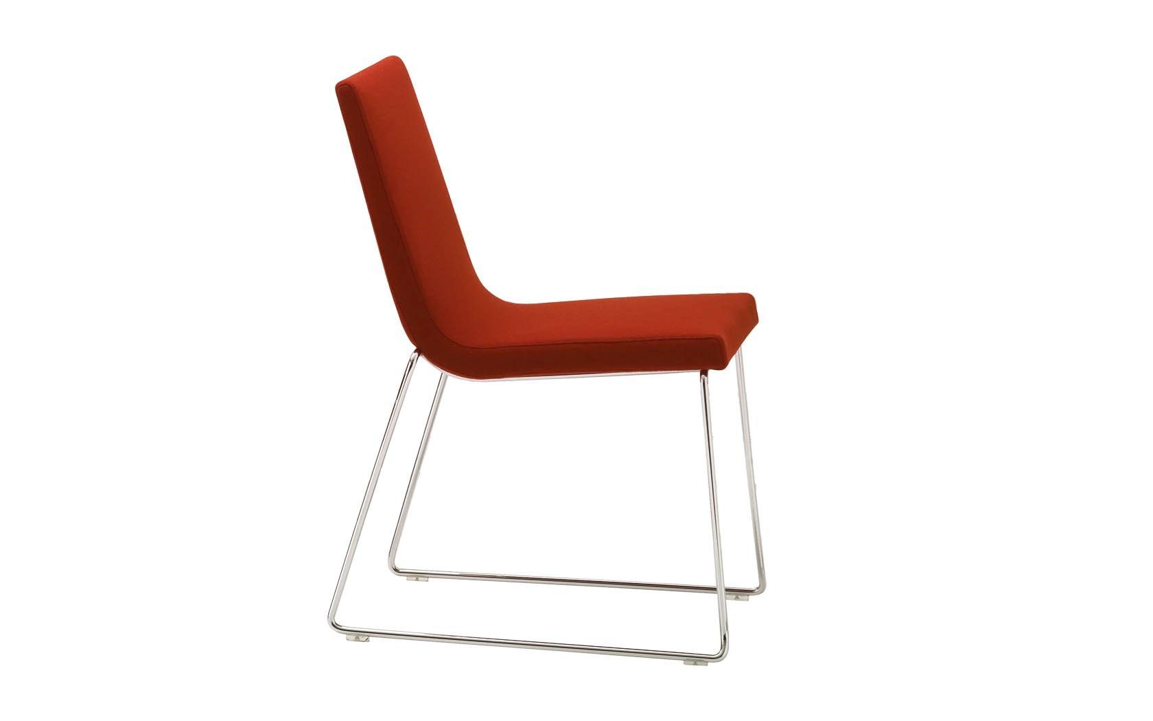 Штабелируемый стул с мягкими салазками Andreu World Линейный комфорт ARCH-00023404 - Вид №5