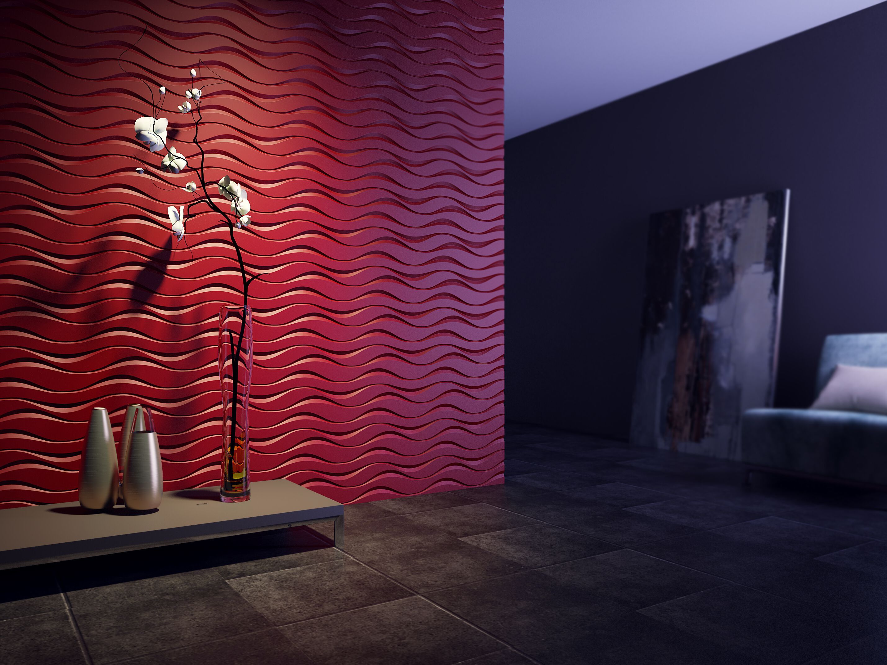 Трехмерное гипсовое покрытие WallDeco M-Modern ARCH-00066872