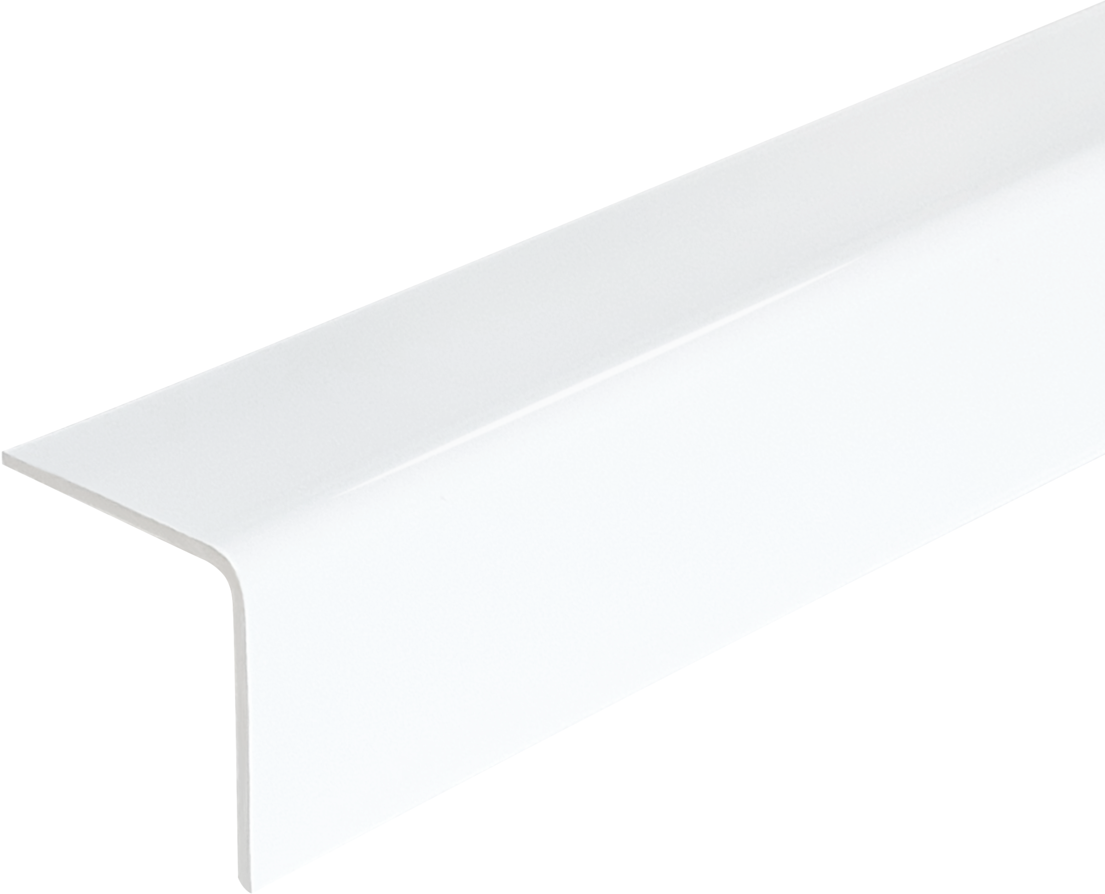 82638727 Уголок ПВХ наружный 20x20x2700 мм керамика белый STLM-0032575 Santreyd