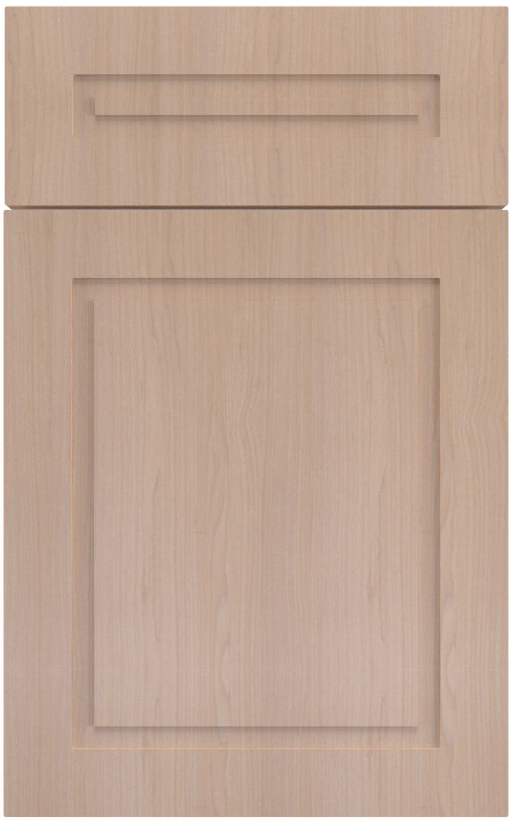 Фасады для кухни Модерн Фрезеровка «Ла Дефанс» Береза розовая №64 SIDAK SIST3675-9856