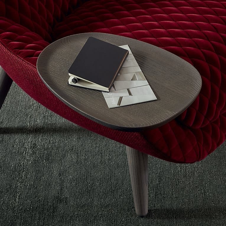 Тканевое кресло с подлокотниками Poliform Mad ARCH-00142652 - Вид №4