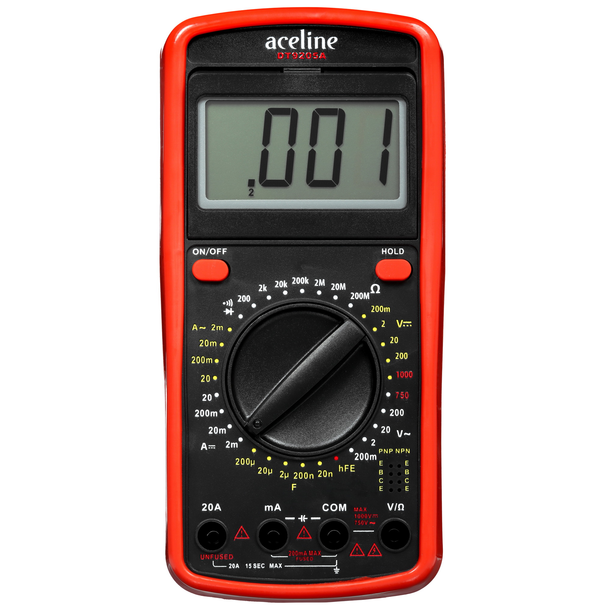 Мультиметр Aceline DT 9205A 5424889 STDN-0126032