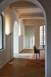 053718 Торшер P190 бело-никелевый Marset Copernica