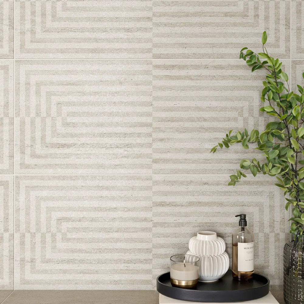 Настенная плитка Unitile Antica 02 25x60 см 1.2 м² матовая цвет бежевый 89451628 STLM-2088536