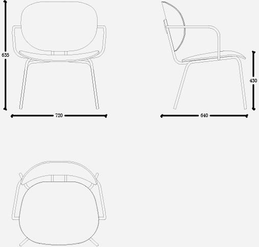 ONDARRETA Стул с подлокотниками со встроенной подушкой Hari sun-id-1458993 - Вид №8