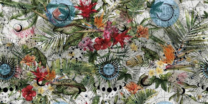 Inkiostro Bianco Обои с цветочными мотивами Inediti serie 03 sun-id-1409719 - Вид №2