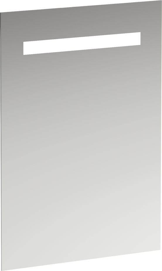 H4476219501441 Зеркало, 550 мм, с встроенной горизонтальной LED подсветкой, включение от общего выключателя, алюминиевый каркас, 4000 K, IP44 LAUFEN PRO