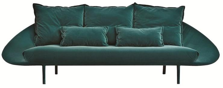 Miniforms 3-х местный тканевый диван Lem sun-id-1496368 - Вид №7