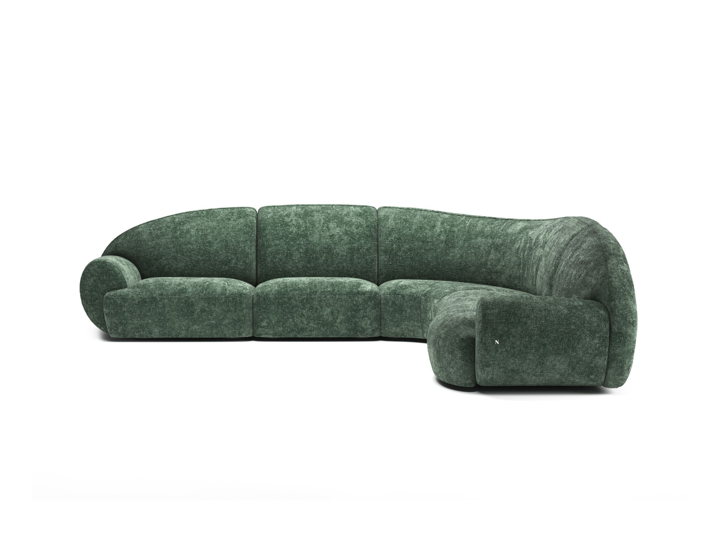 Угловой диван из ткани Natuzzi Italia память ARCH-00119901 - Вид №3